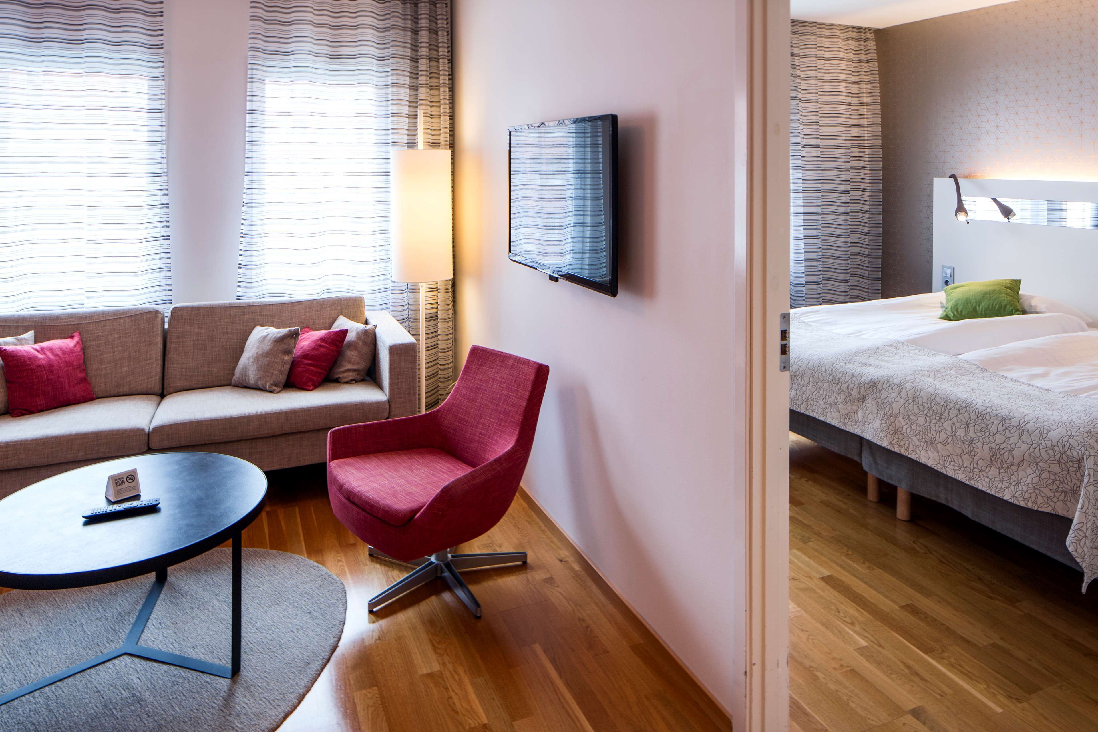 superior room, 1 king bed | in-room safe, desk, iron/ironing board, free cots/infant beds