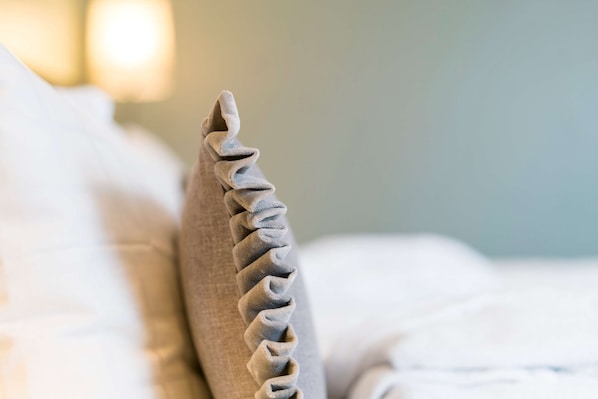 A close-up of a pillow with a textured, twisted design. - Scandic Plaza Borås (Borås)