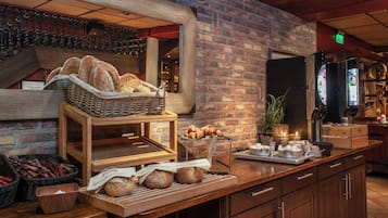 Gratis morgenmadsbuffet hver dag