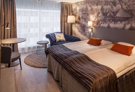 Superior Twin Room | Minibar, desk, blackout drapes, soundproofing. Scandic Rovaniemi City