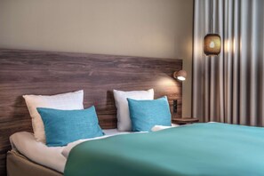 Double Room (Compact) | In-room safe, blackout drapes, iron/ironing board, cribs/infant beds
