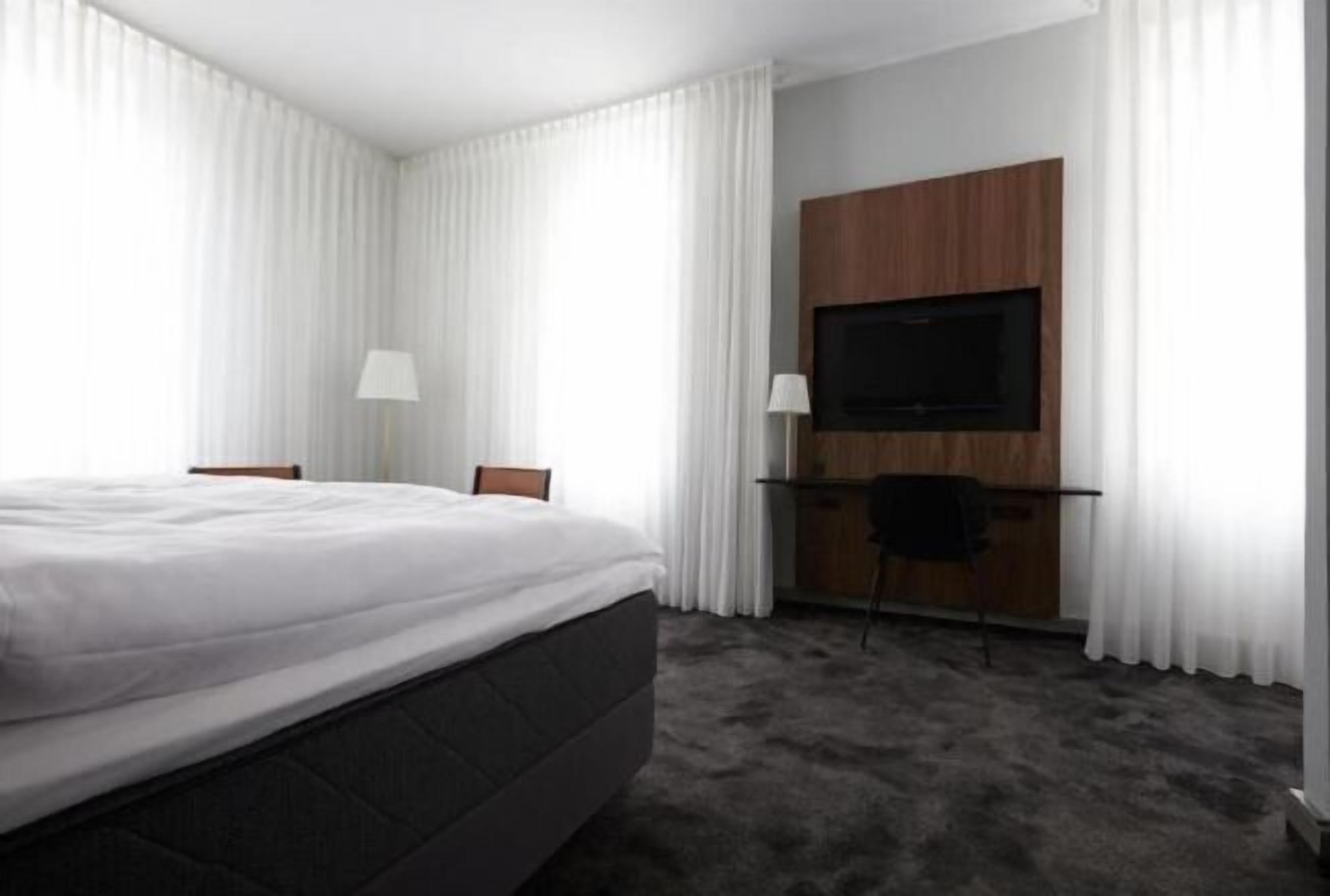 In-room safe, desk, blackout curtains, iron/ironing board