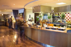 Daily buffet breakfast (EUR 16.50 per person)