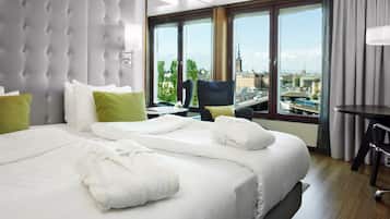 Executive-Zimmer, 1 King-Bett (Executive Lounge Access) | 1 Schlafzimmer, hochwertige Bettwaren, Zimmersafe, Verdunkelungsvorhänge