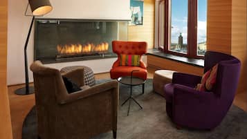 Luxe beddengoed, een kluis op de kamer, verduisterende gordijnen