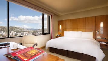 Swiss, Chambre, 1 trÚs grand lit | Draps en coton égyptien, literie de qualité supérieure, minibar