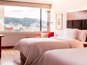 Swiss, Twin Room, 2 Twin Beds | Egyptian cotton sheets, premium bedding, minibar, in-room safe - Swissotel Quito (Quito)