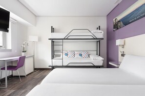 Down duvets, minibar, in-room safe, desk