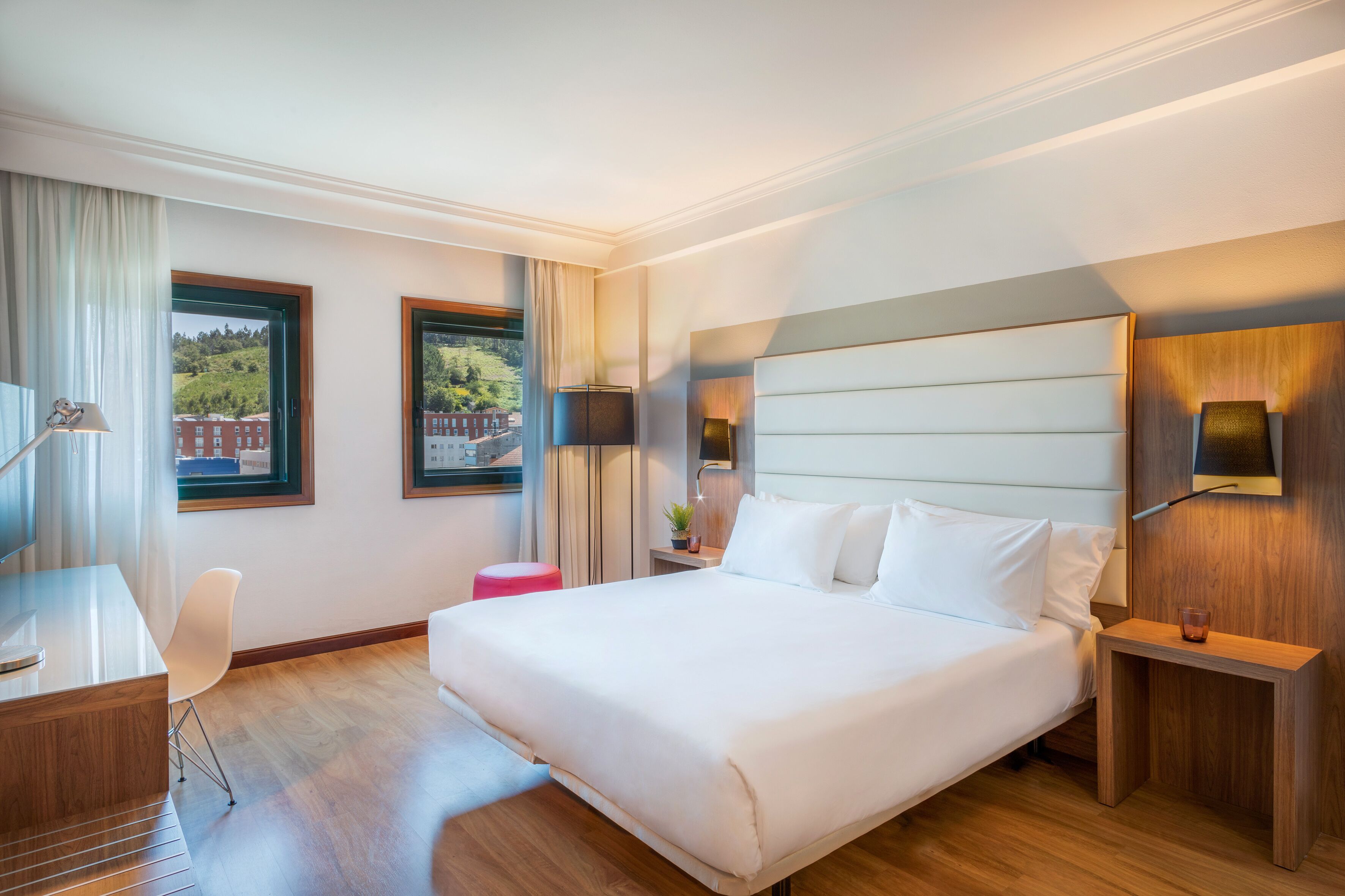 Minibar, in-room safe, desk, blackout curtains