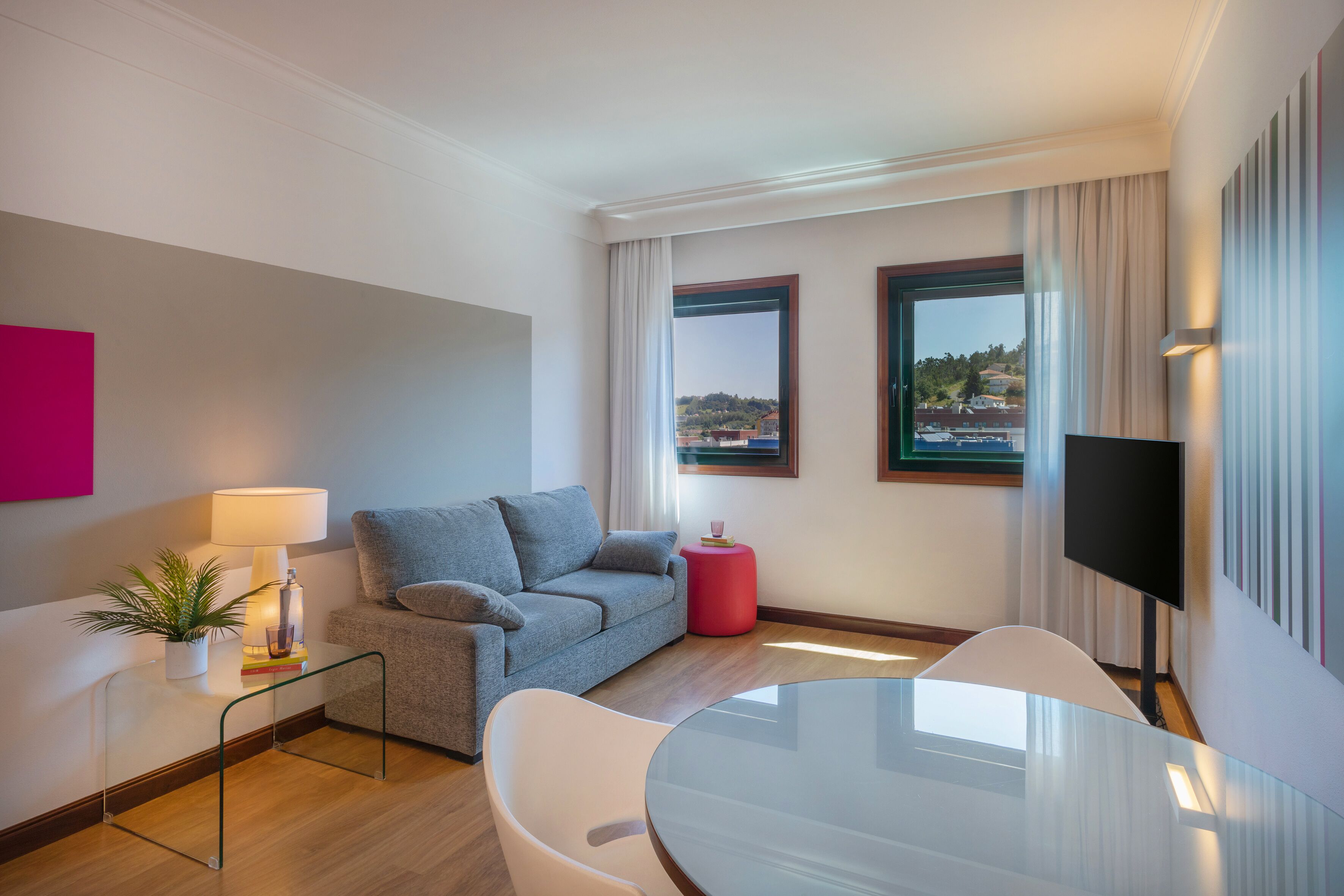 Minibar, in-room safe, desk, blackout curtains