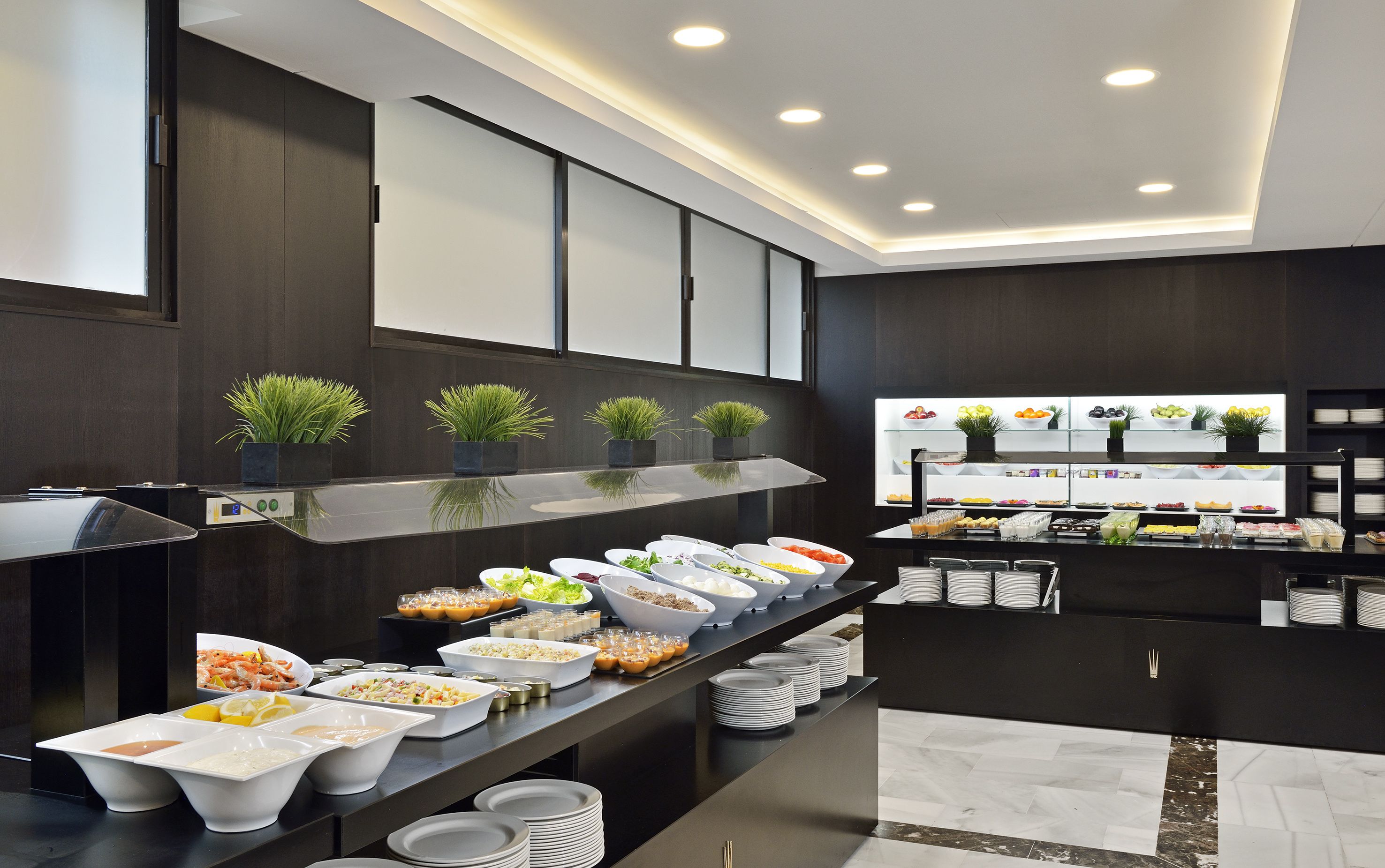 Daily buffet breakfast (EUR 15 per person)
