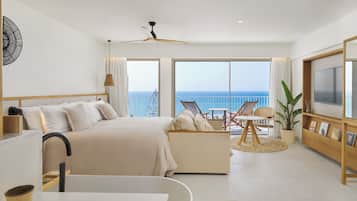 Junior suite | Uitzicht op strand/zee