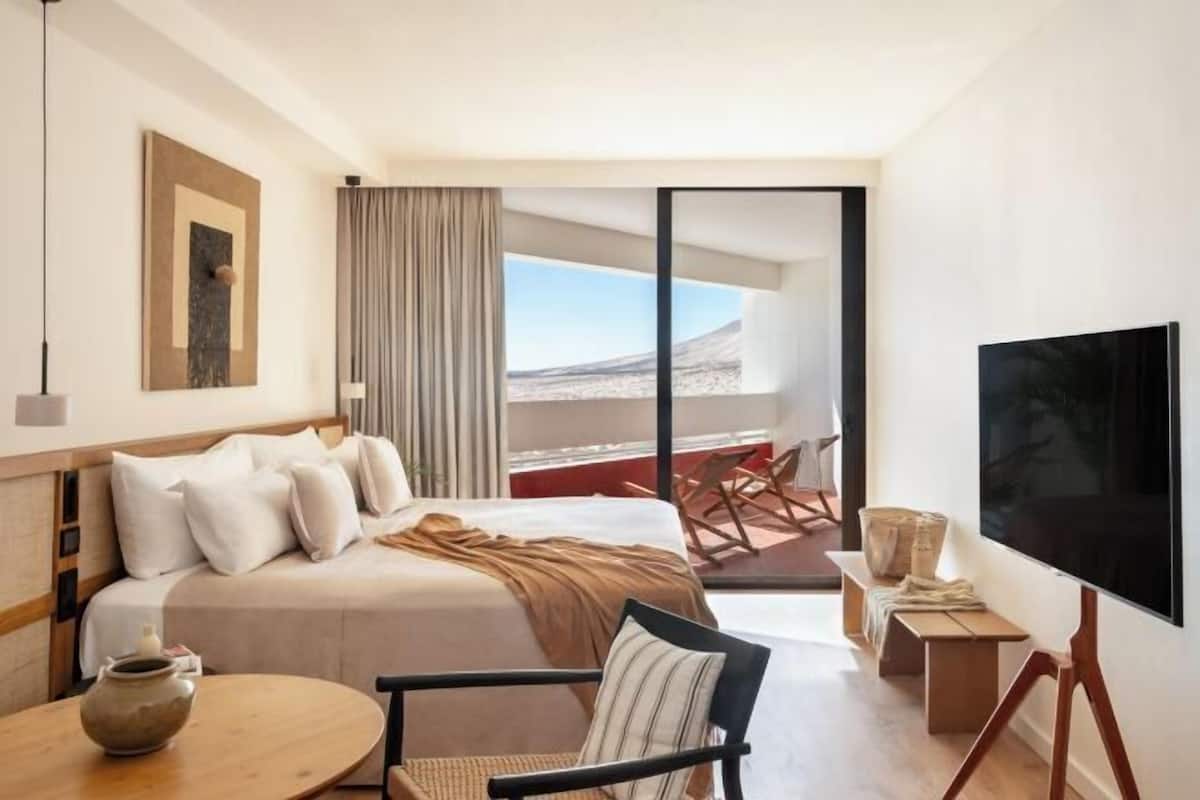 1 dormitorio y ropa de cama de alta calidad