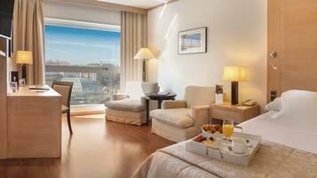 1 chambre, couette en duvet d'oie, minibar