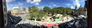 Blick von der Unterkunft