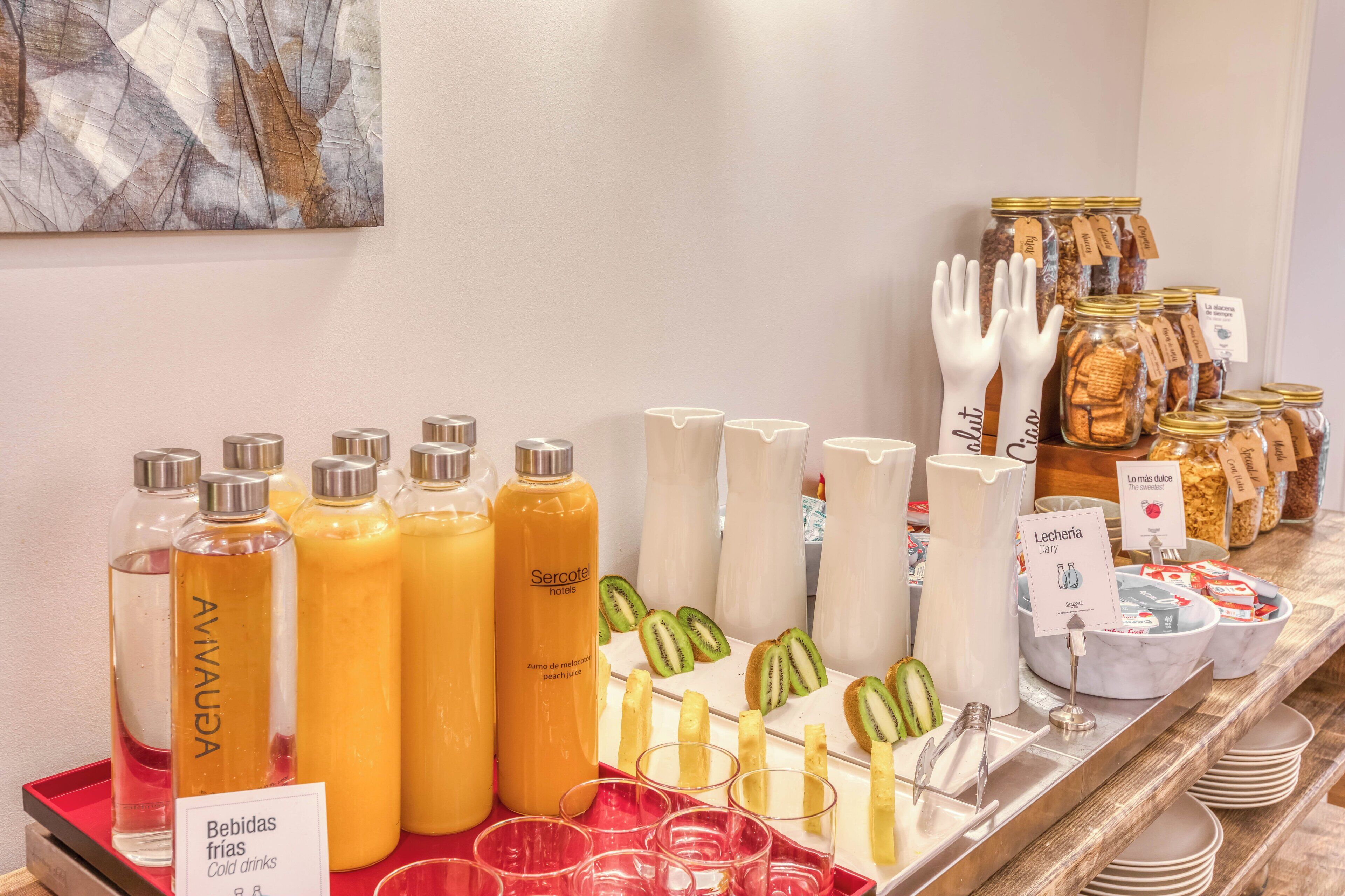 daily buffet breakfast (eur 11.50 per person)