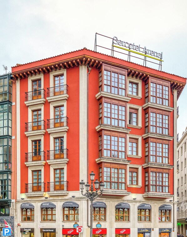 Façade de l’hébergement