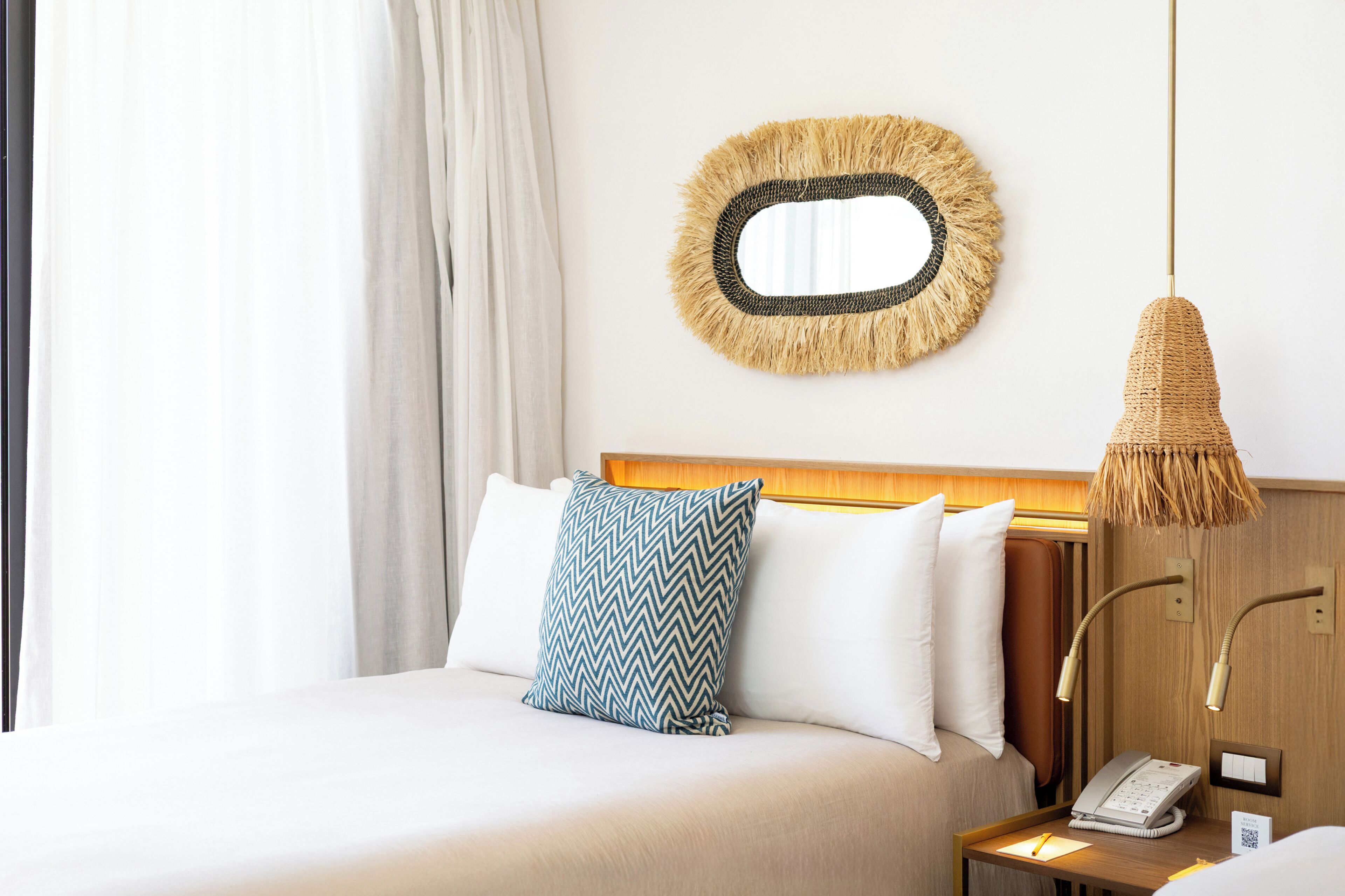 Premium bedding, free minibar, in-room safe, desk