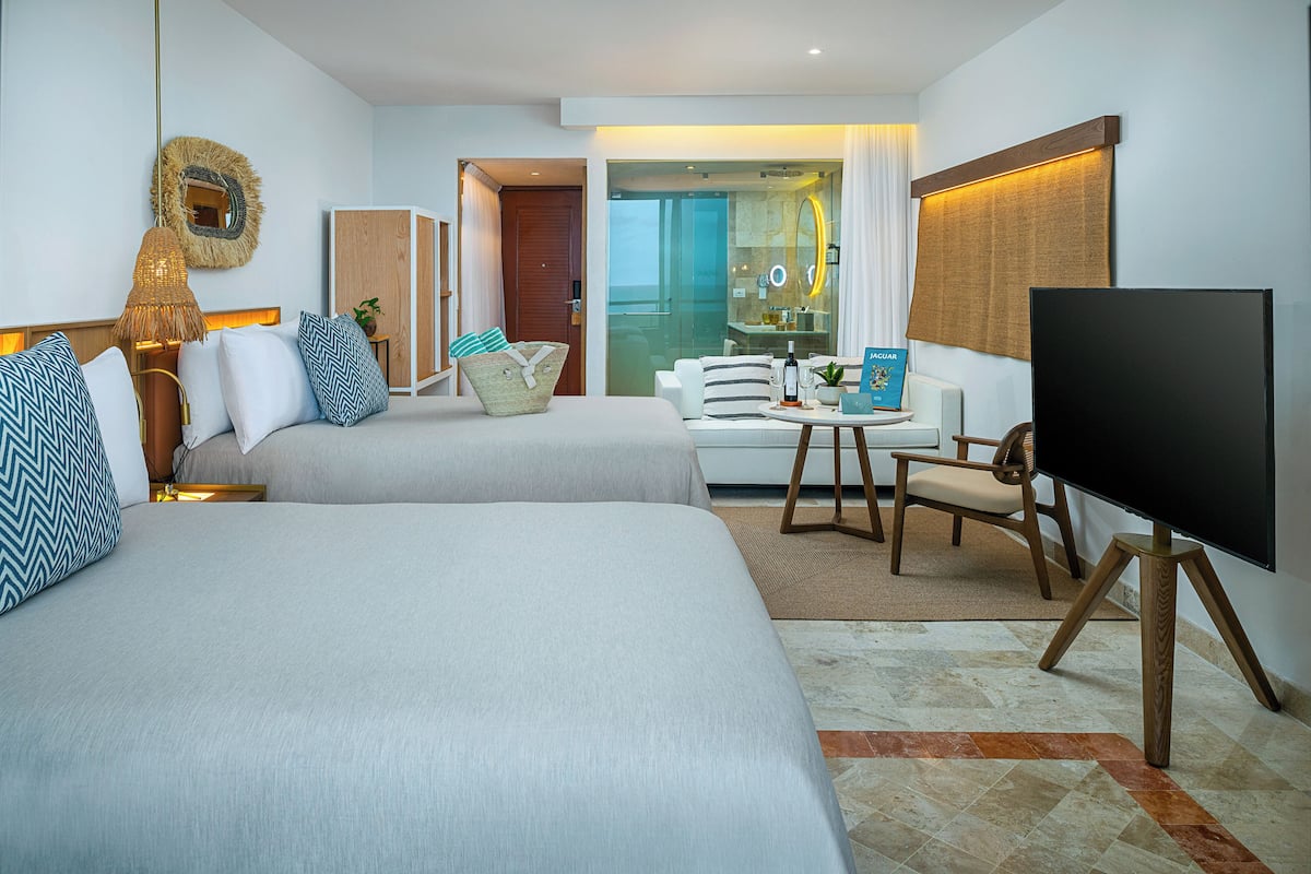 1 habitación y ropa de cama de alta calidad