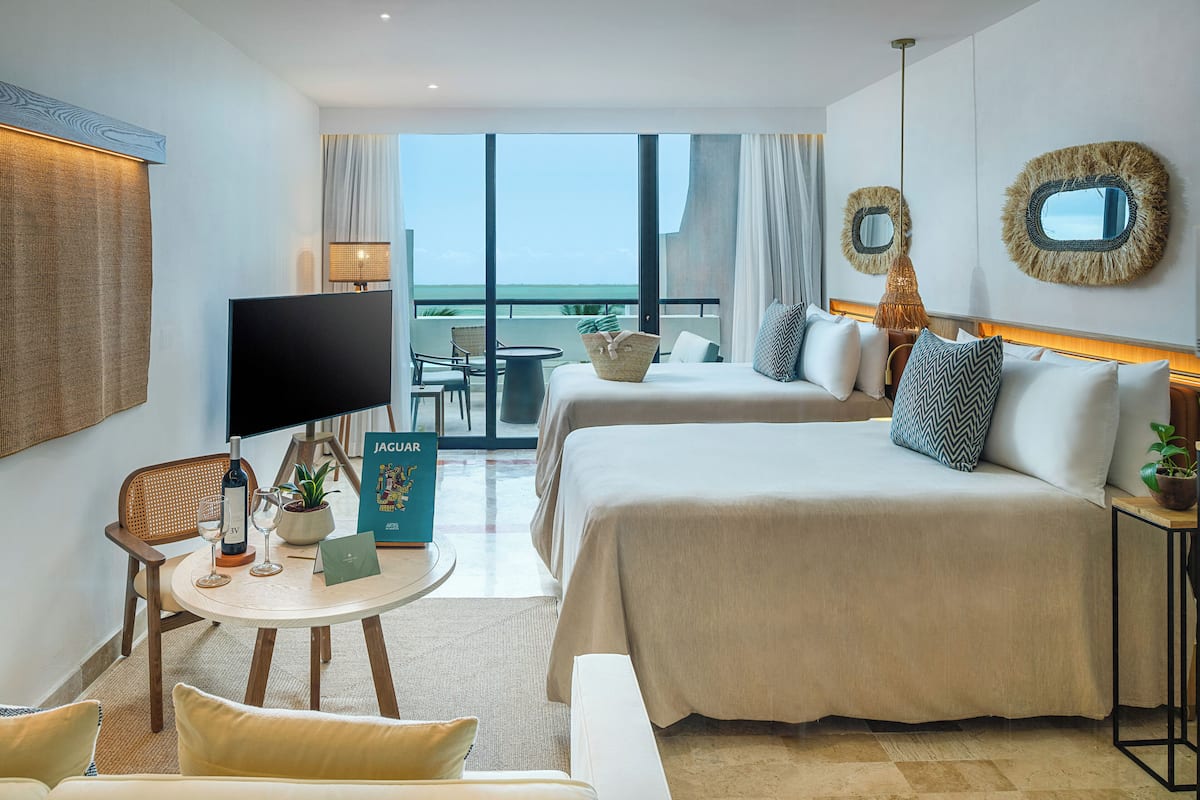 1 habitación y ropa de cama de alta calidad