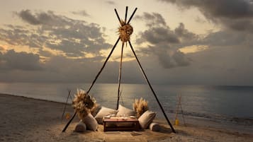 Área de bodas al aire libre