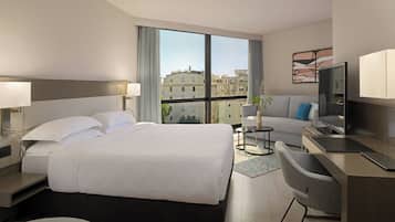 Junior-Zimmer, 1 King-Bett und Schlafsofa, Meerblick