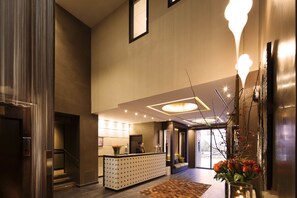 Interior entrance