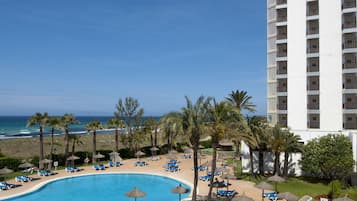 Standaard kamer, uitzicht op zee | Balkon