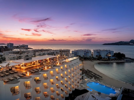 Front of property – evening/night. INNSiDE by Meliá Ibiza Beach