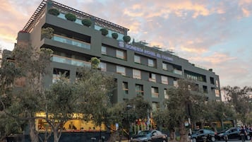 Façade de l’hébergement