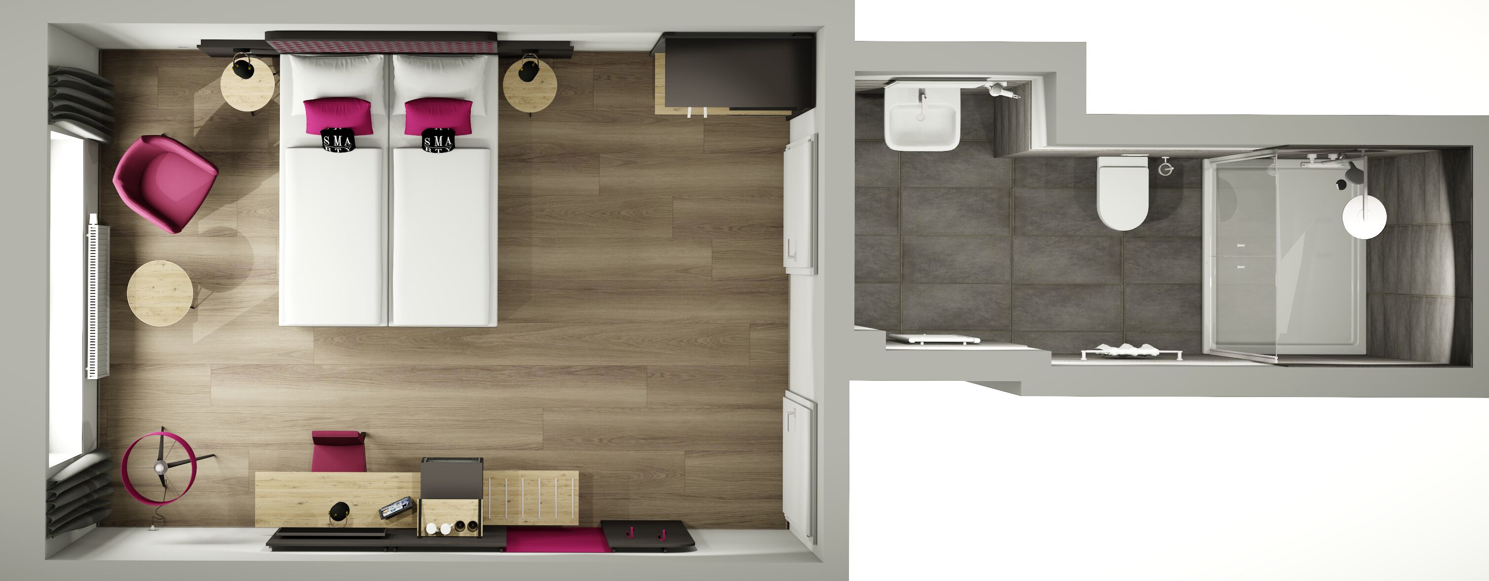 Foto - SMARTY Cologne Dom Hotel - Boardinghouse - KONTAKTLOSER SELF CHECK-IN