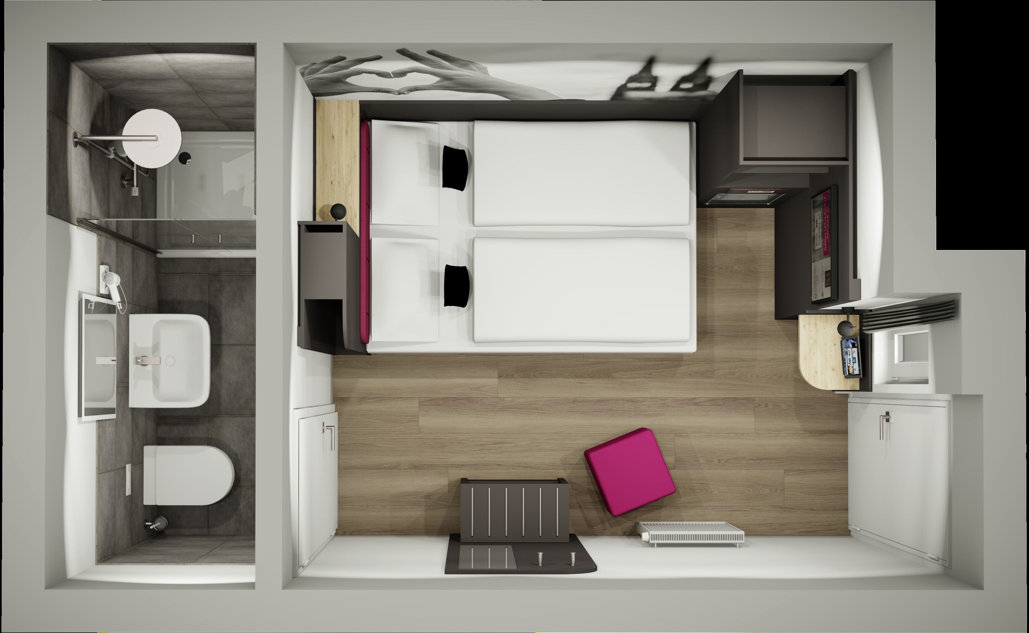 Foto - SMARTY Cologne Dom Hotel - Boardinghouse - KONTAKTLOSER SELF CHECK-IN