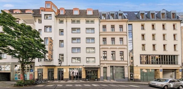 Fachada de la propiedad