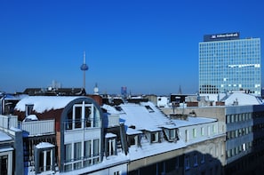 Blick von der Unterkunft