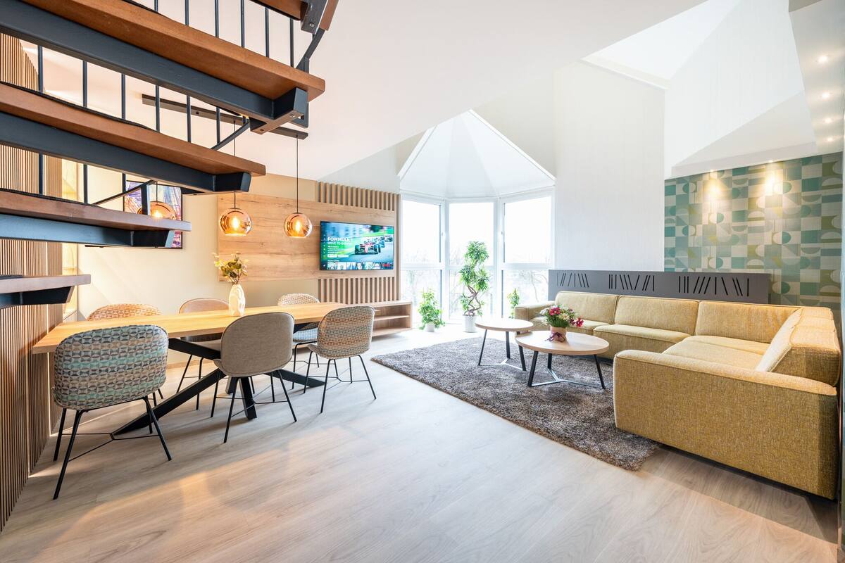 Design Penthouse, City View | Select Comfort beds, minibar, in-room safe, desk