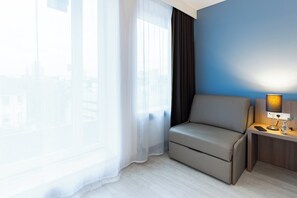 Literie de qualité supérieure, coffres-forts dans les chambres