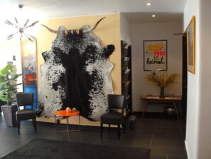 Interior entrance