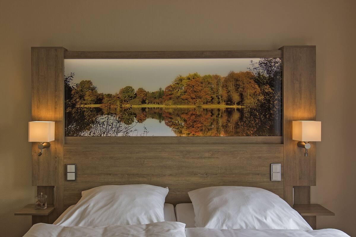 hypo-allergenic bedding, in-room safe, desk, iron/ironing board