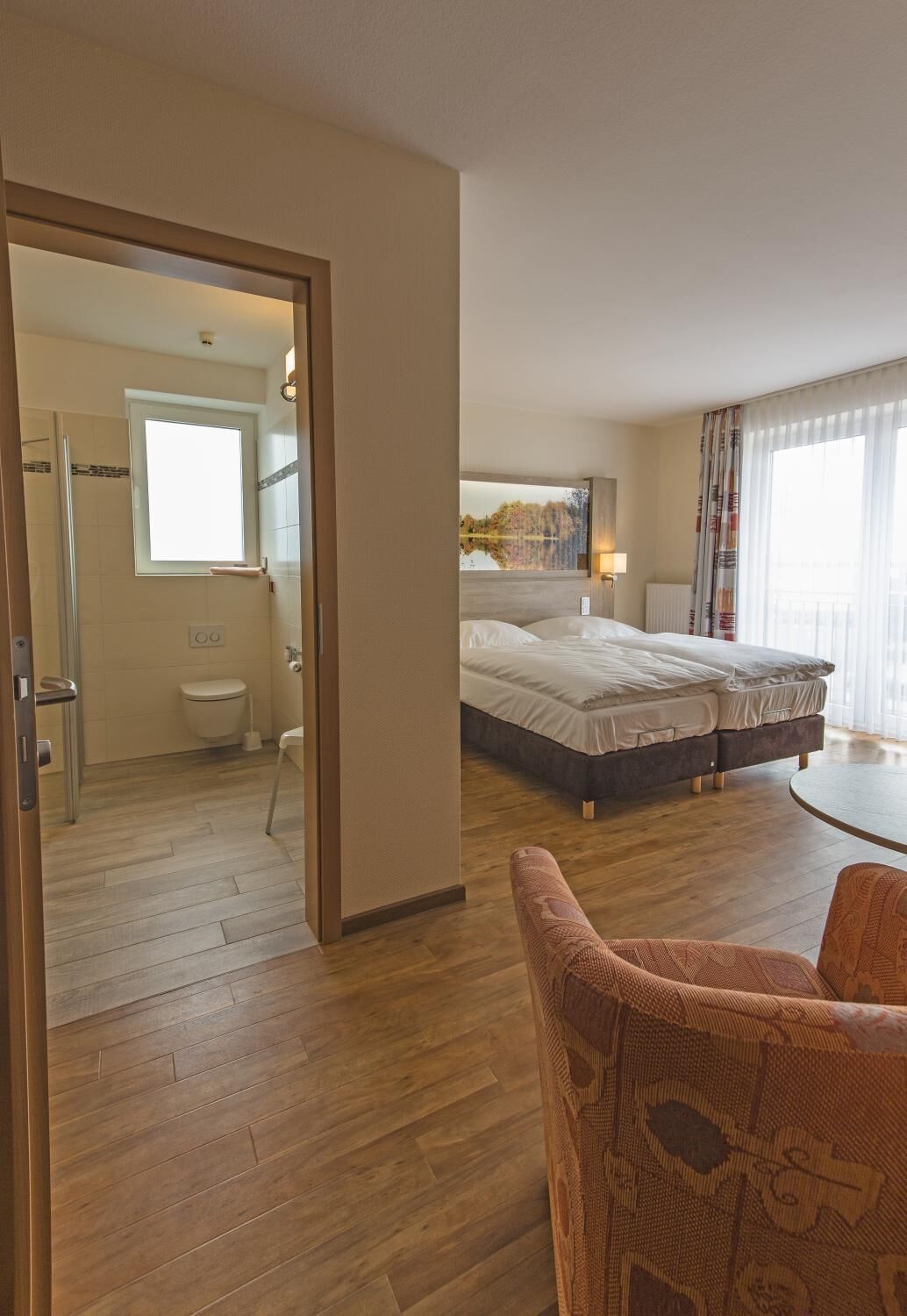 hypo-allergenic bedding, in-room safe, desk, iron/ironing board