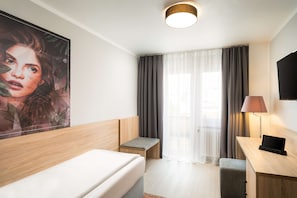 Minibar, in-room safe, desk, blackout curtains