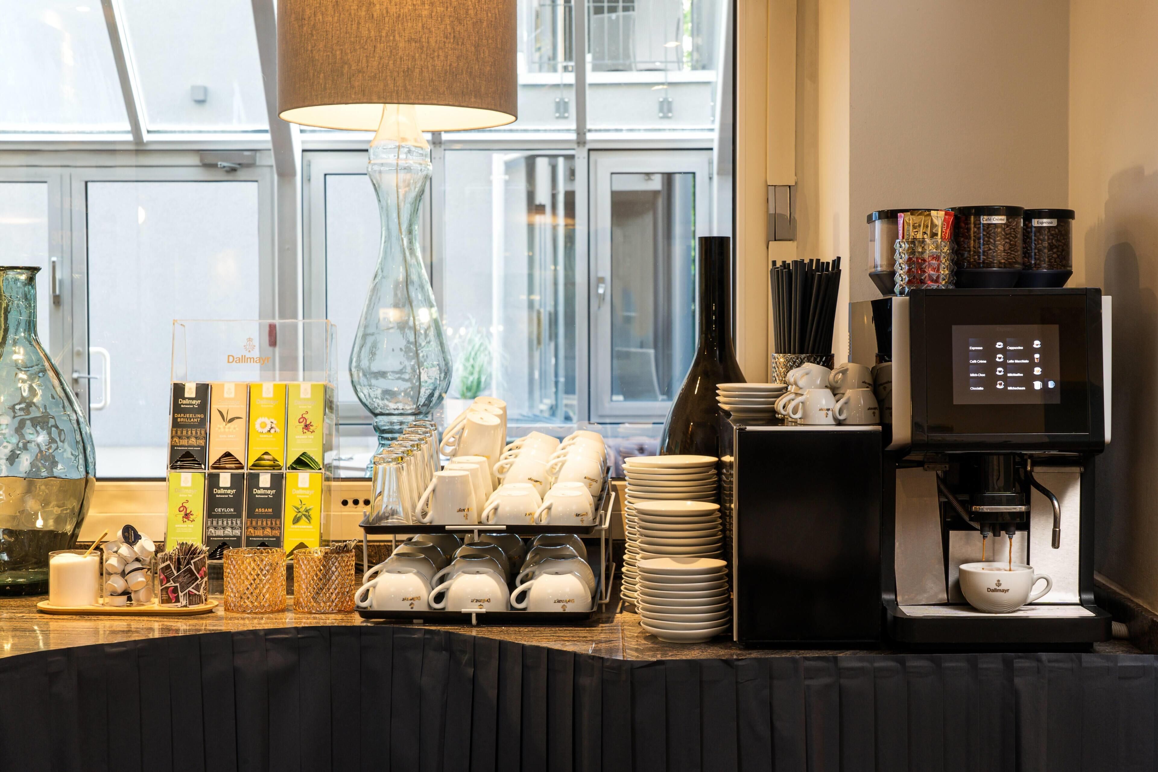Tägliches Frühstücksbuffet gegen Gebühr