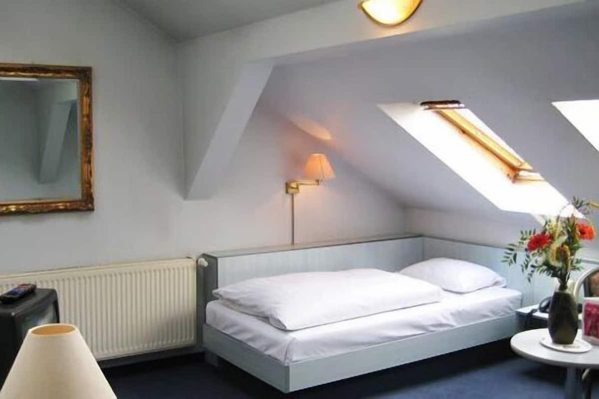 Single Room | Minibar, in-room safe, desk, iron/ironing board