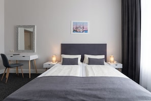 Een bureau, gratis wifi