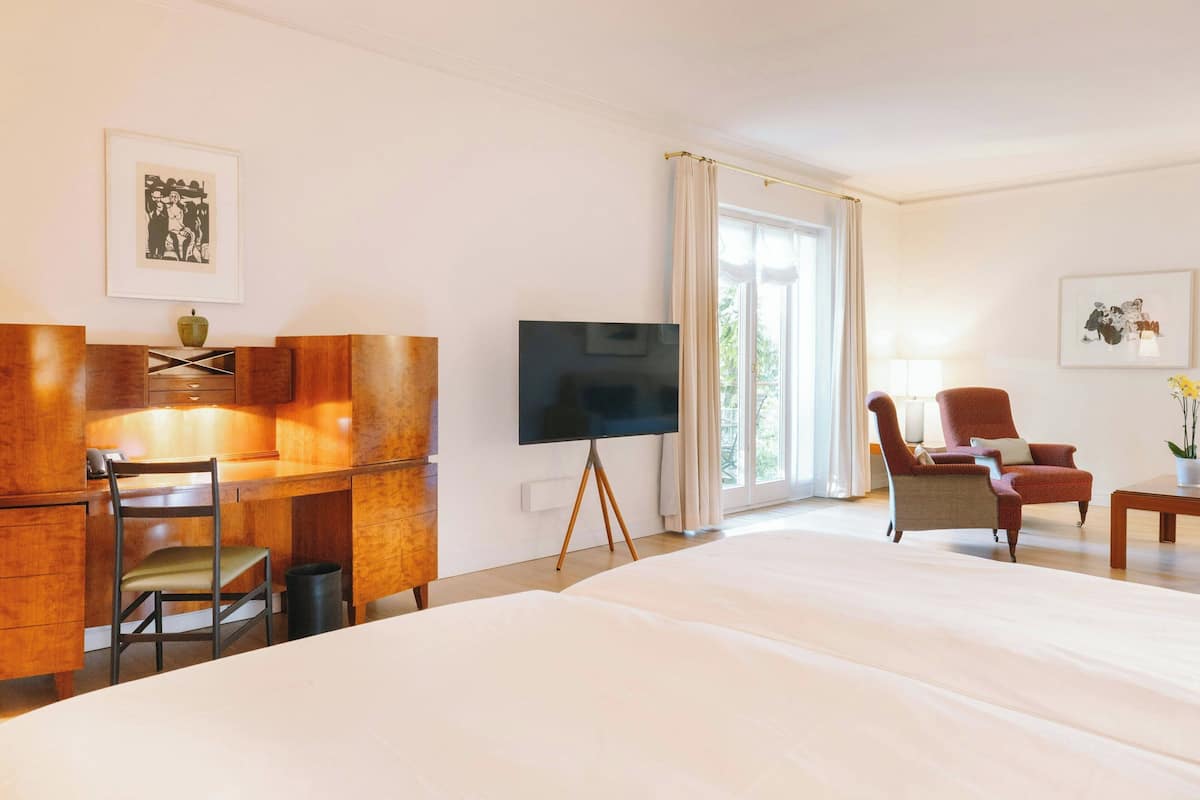 Studio, 1 tweepersoonsbed, uitzicht op de stad | 1 slaapkamer, luxe beddengoed, pillowtop-bedden, een minibar