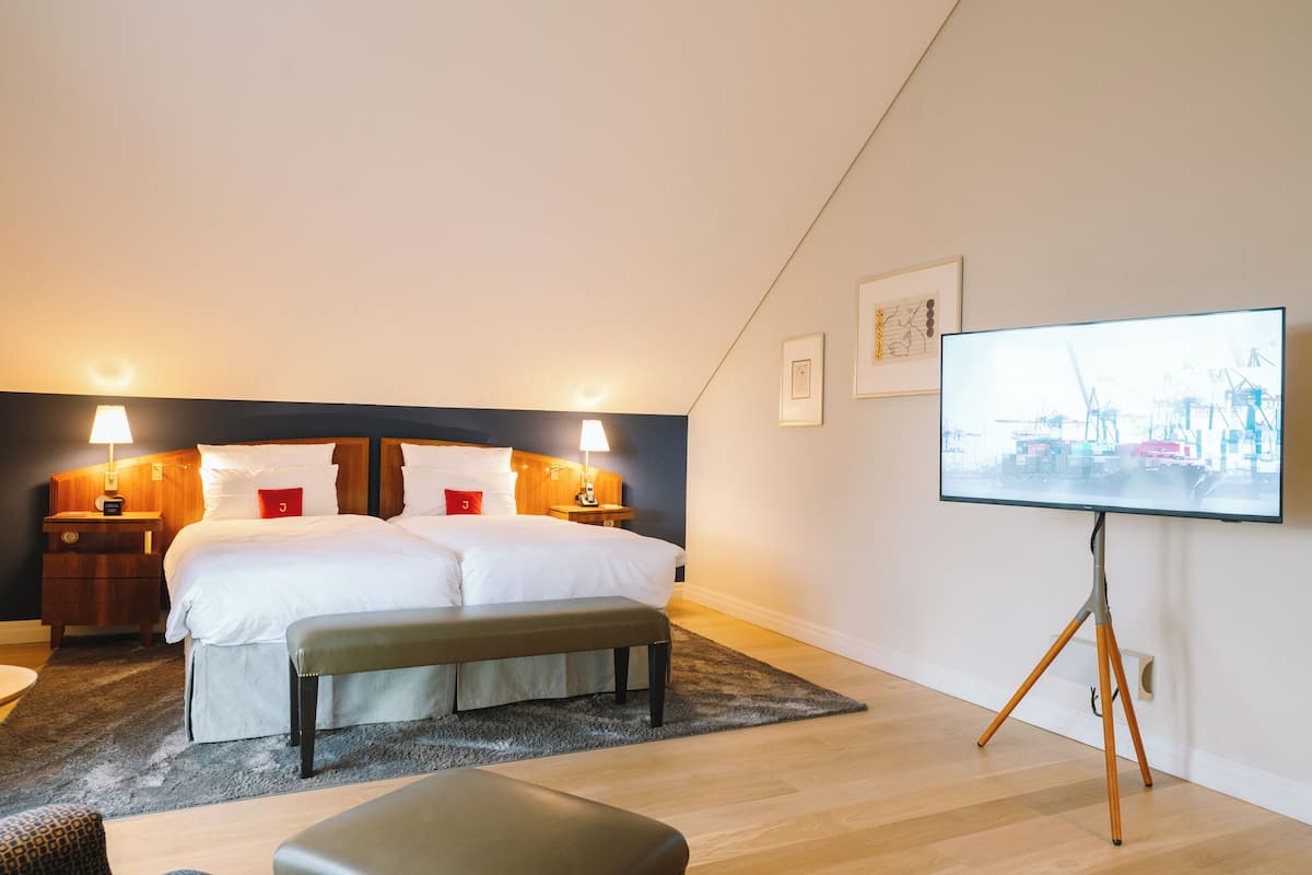 1 dormitorio y ropa de cama de alta calidad