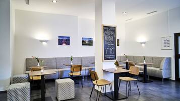 Daily buffet breakfast (EUR 14 per person)