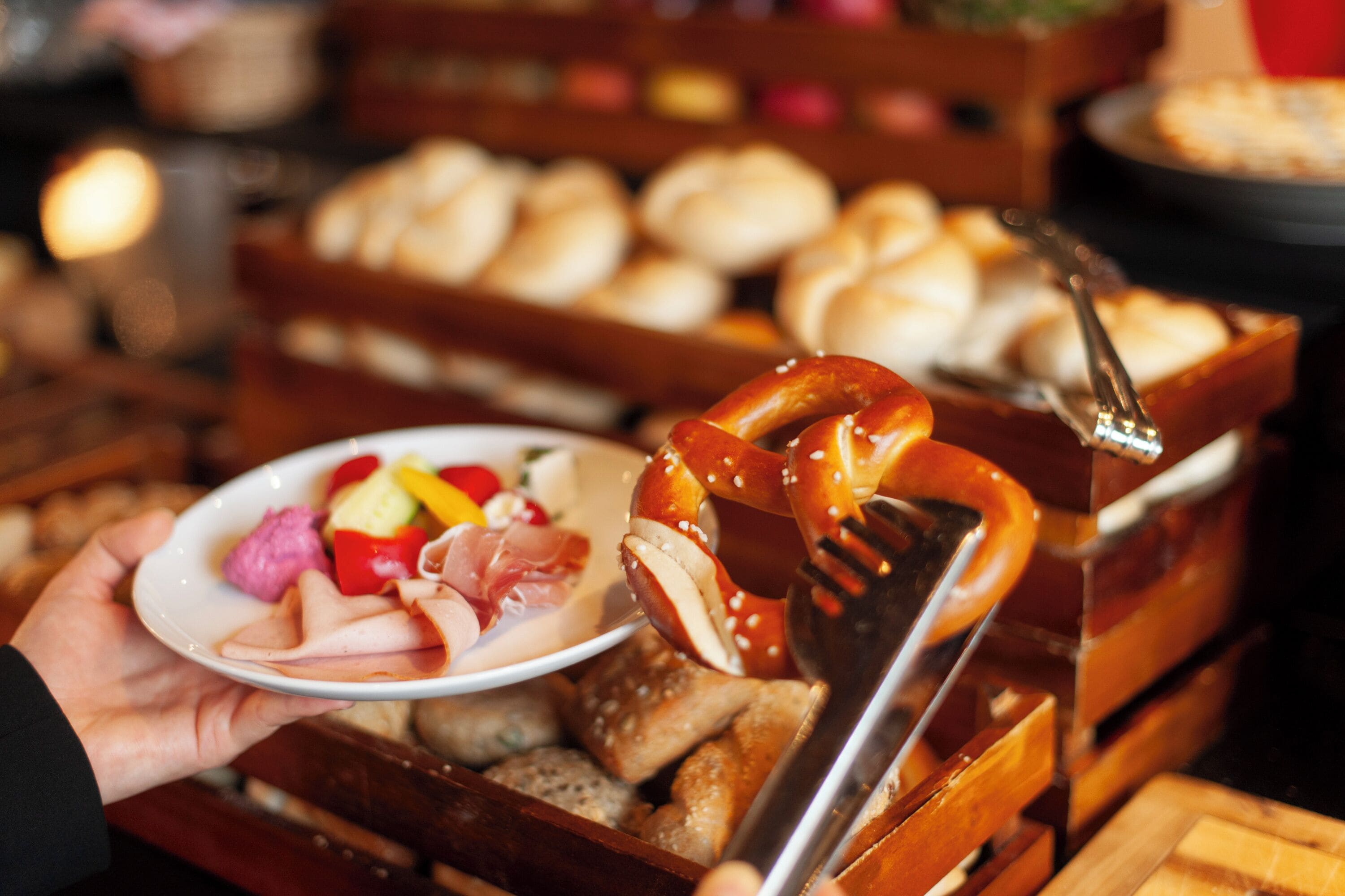 Daily buffet breakfast for a fee