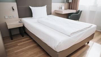 Habitación individual estándar | Escritorio, espacio para trabajar con laptop y insonorización