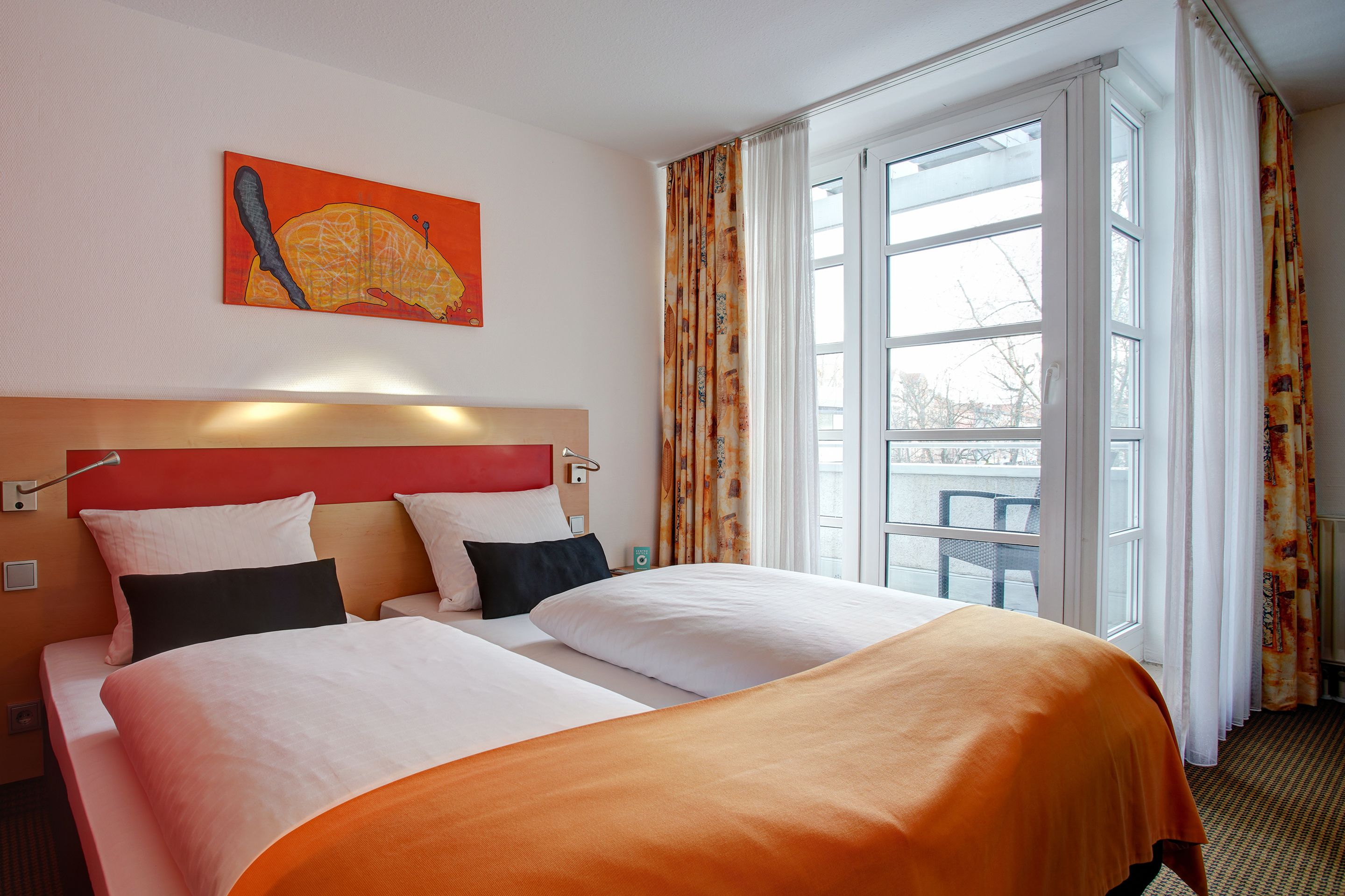 hypo-allergenic bedding, pillow-top beds, individually furnished, desk