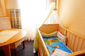 In-room safe, desk, free cots/infant beds, rollaway beds